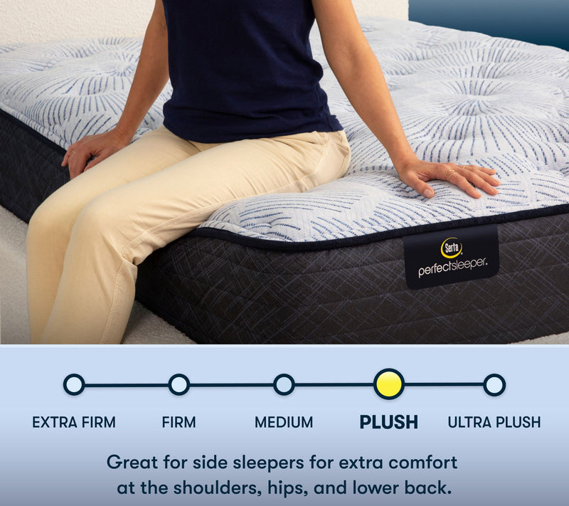 Serta Perfect Sleeper Blue Lagoon Nights PlushMattress - King — View 5