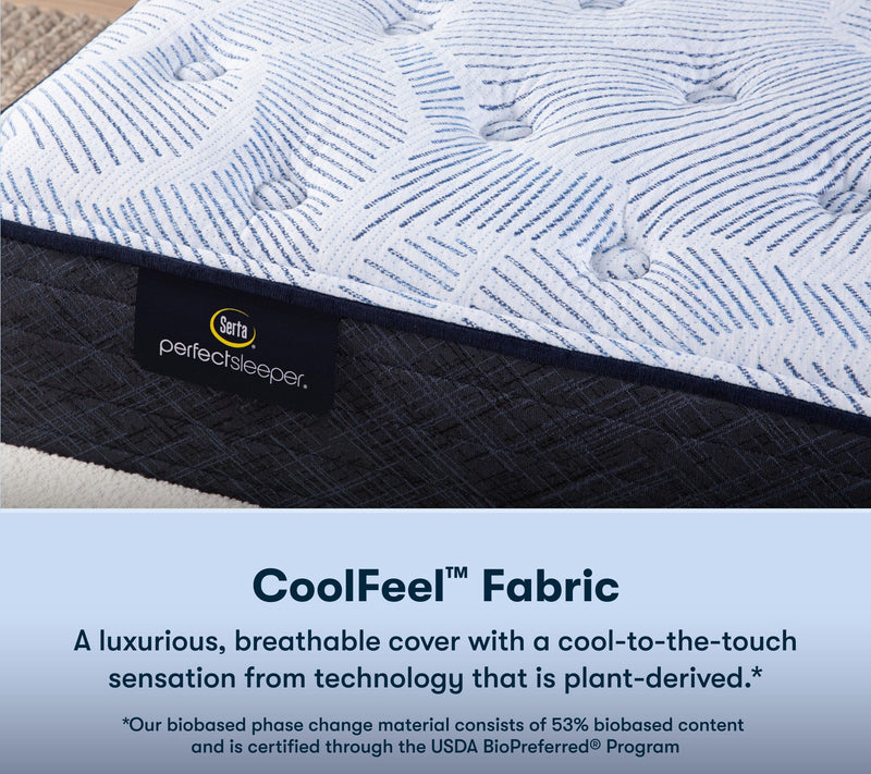 Serta Perfect Sleeper Blue Lagoon Nights PlushMattress - Full — View 7