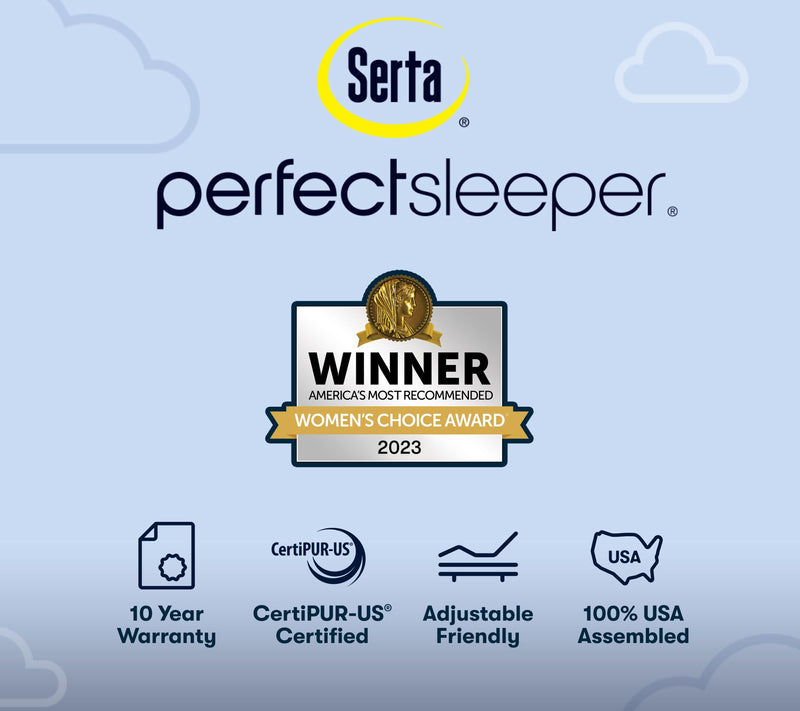 Serta Perfect Sleeper Blue Lagoon Nights Firm Mattress - King — View 10