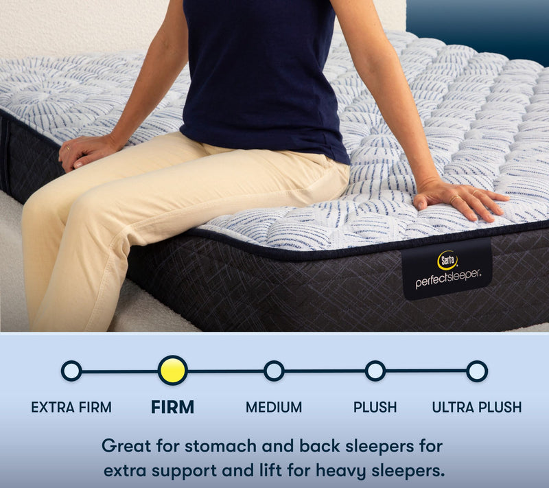 Serta Perfect Sleeper Blue Lagoon Nights Firm Mattress - King — View 5