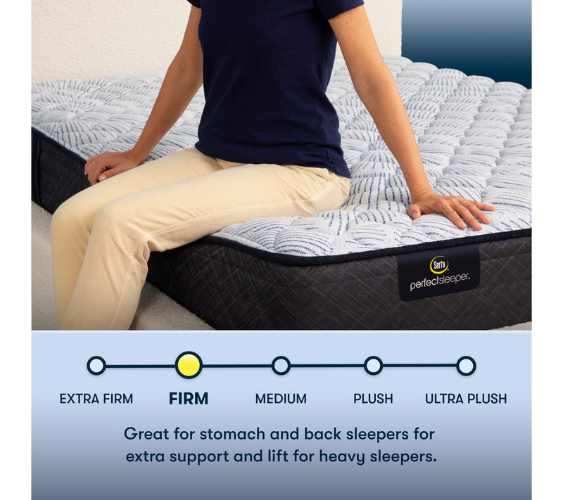 Serta Perfect Sleeper Blue Lagoon Nights Firm Mattress - TXL — View 5
