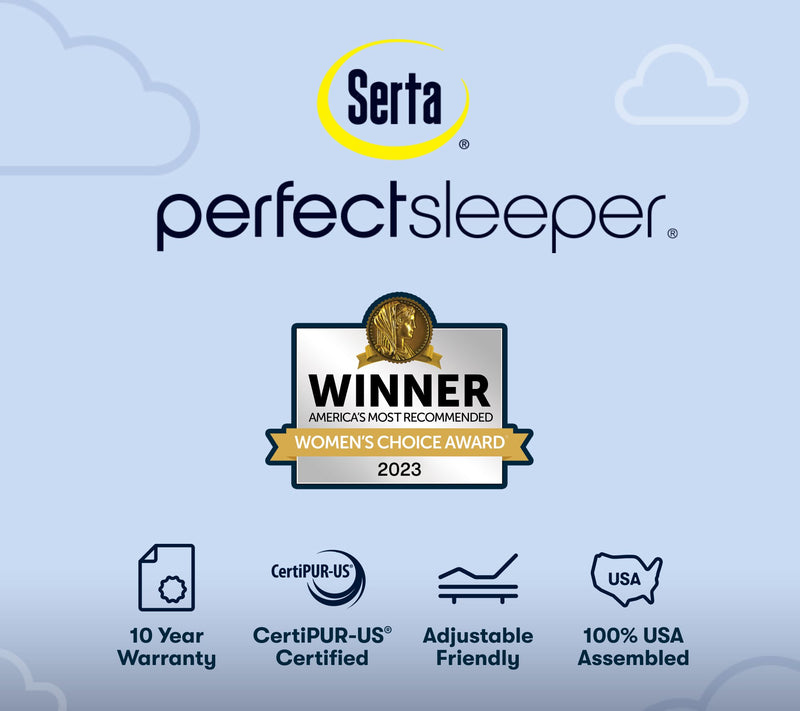 Serta Perfect Sleeper Blue Lagoon Nights Firm Mattress - TXL — View 10