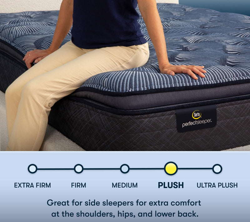 Serta Perfect Sleeper Cobalt Calm Plush PillowTop Mattress-QN — View 5