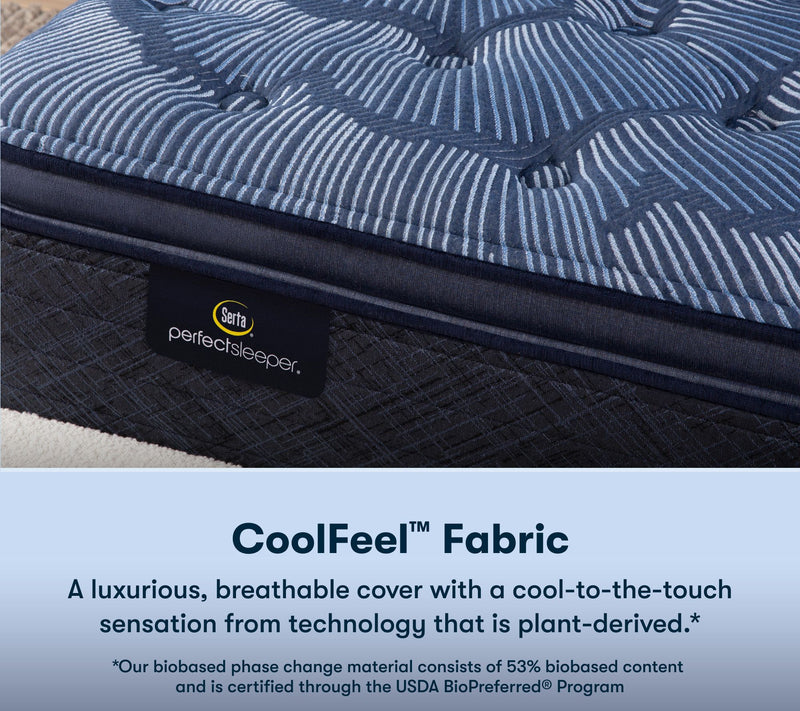 Serta Perfect Sleeper Cobalt Calm Plush PillowTop Mattress-QN — View 7