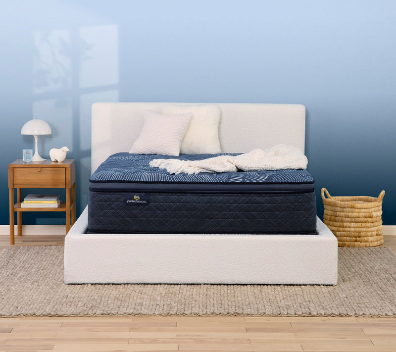 Serta Perfect Sleeper Cobalt Calm 15" Pillow To p Mattress-Twi — View 3