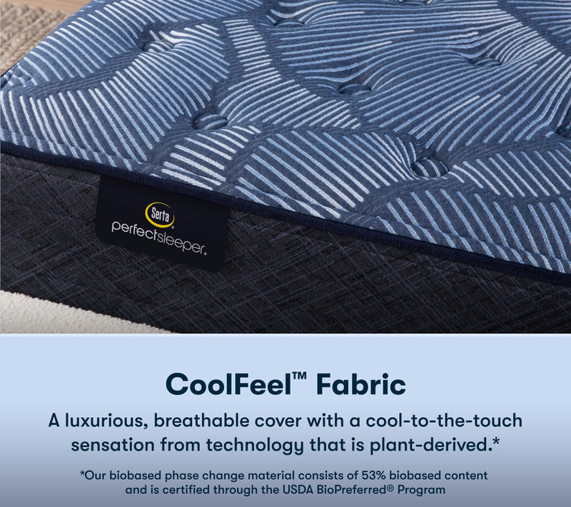 Serta Perfect Sleeper Cobalt Calm 13.25" PlushMattress - KG — View 7