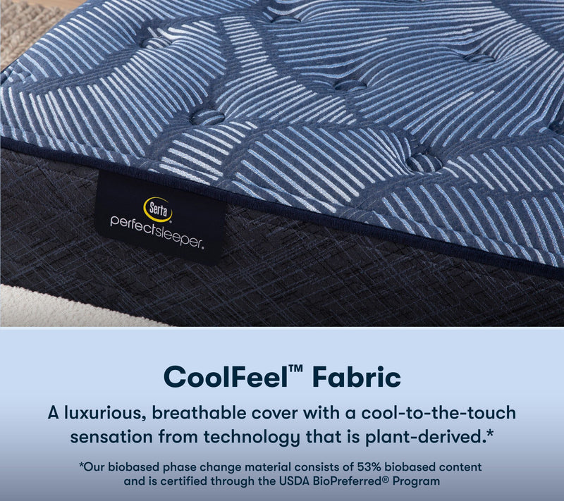 Serta Perfect Sleeper Cobalt Calm 13.25" PlushMattress -QN — View 7