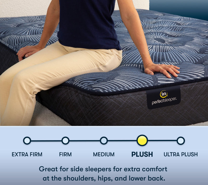 Serta Perfect Sleeper Cobalt Calm 13.25" Plush Mattress -Twin — View 5