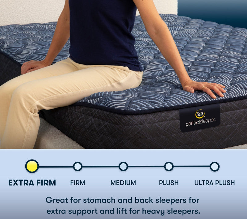 Serta Perfect Sleeper Cobalt Calm 12" Extra Firm Mattress - KG — View 5