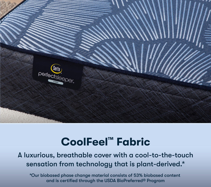 Serta Perfect Sleeper Euphoric Nights 14" HybdPlush Mattress-K — View 7