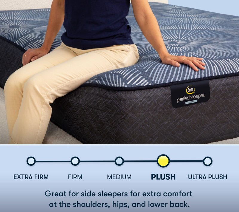 Serta Perfect Sleep Euphoric Nights 14" HybdPlu sh Mattress-Qu — View 5