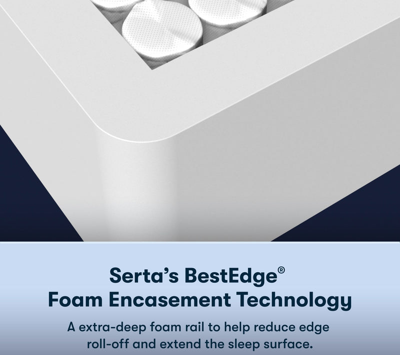 Serta Perfect Sleeper Dazzling Night 12" Hybd F irm Mattress-K — View 7