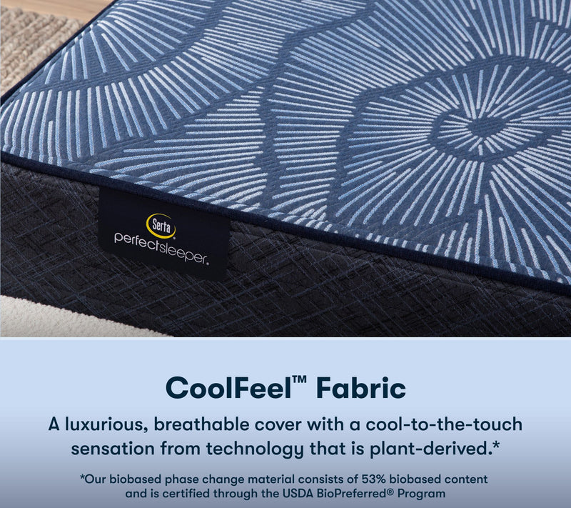 Serta Perfect Sleeper Dazzling Night 12" Hybd Med Mattress -QN — View 7