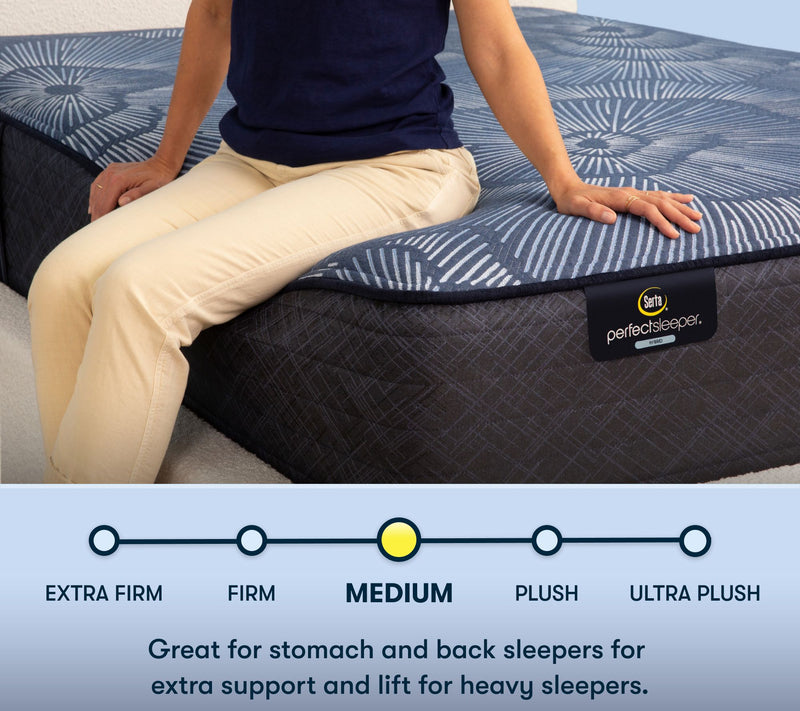 Serta Perfect Sleeper Dazzling Night 12" Hybd Med Mattress -FL — View 5