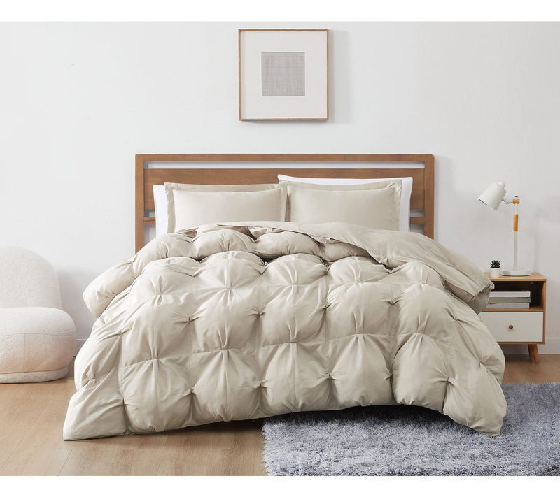 Truly Soft Cloud Puffer Full/Queen 3 Piece Comf orter Set — Main view