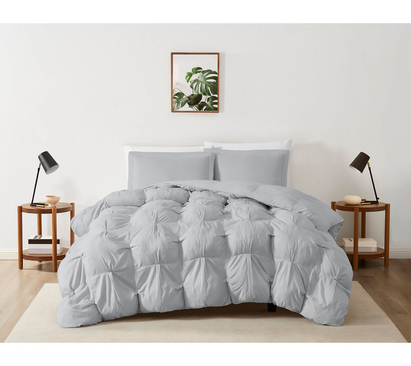 Truly Soft Cloud Puffer King 3 Piece Comforter Set — View 7