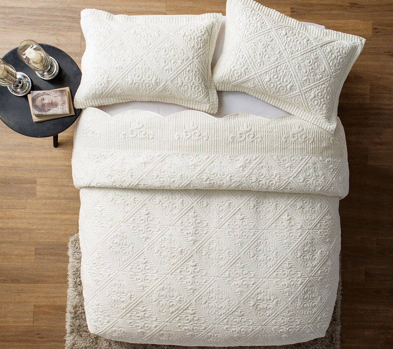 VCNY Home Westland Quilted Plush Bedspread Set,  Full — View 11