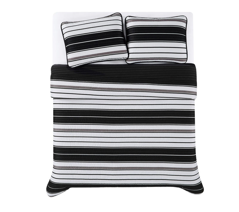 Truly Soft Brentwood Stripe Twin/Twin XL 2 Piece Quilt Set — View 5