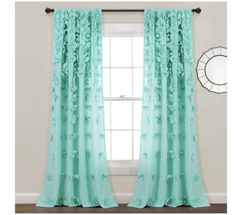 Riley Window Curtain Panel Single 54X84 by Lush  Decor — Main view