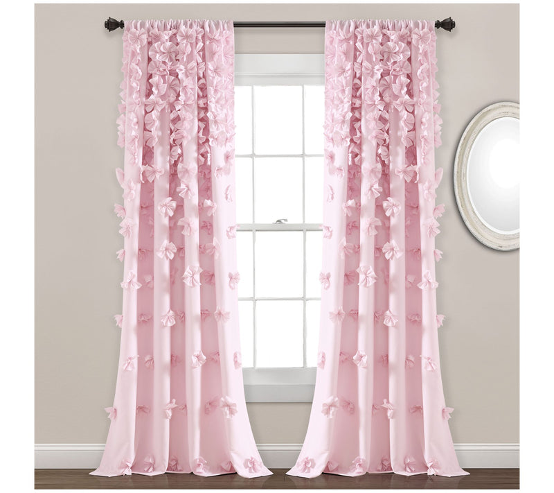 Riley Window Curtain Panel Single 54X84 by Lush  Decor — View 7
