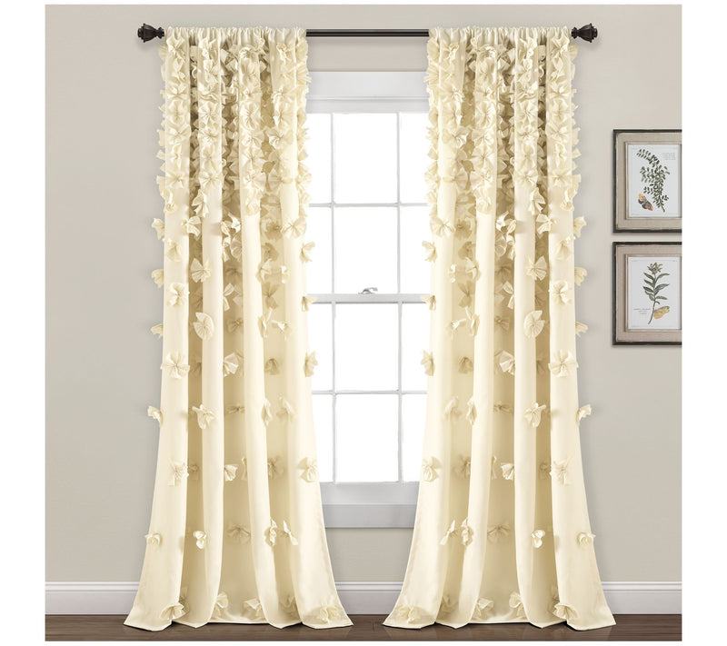 Riley Window Curtain Panel Single 54X84 by Lush  Decor — View 5