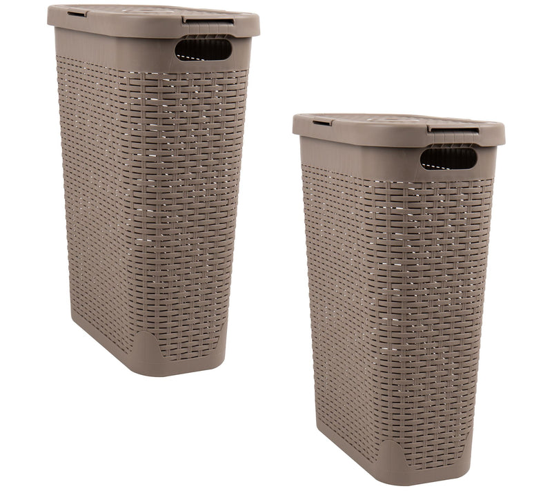 Mind Reader Basket Collection, Slim Laundry Ham per, Set of 2 — View 15