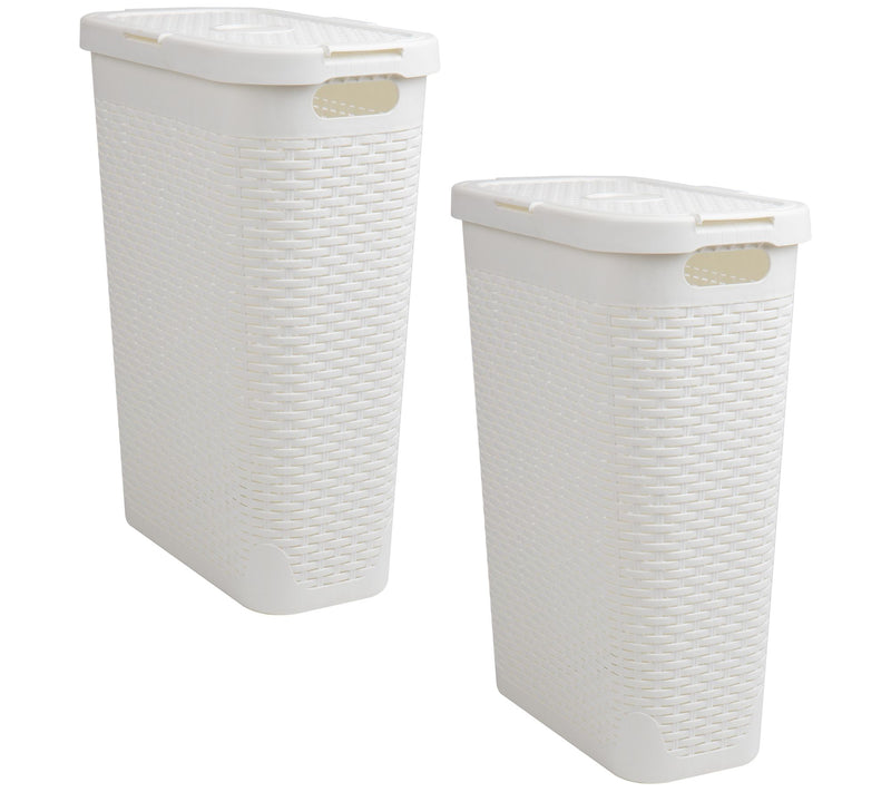Mind Reader Basket Collection, Slim Laundry Ham per, Set of 2 — View 17