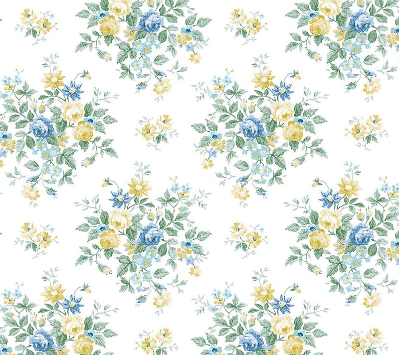 NextWall Floral Bunches Peel and Stick Wallpaper — View 12