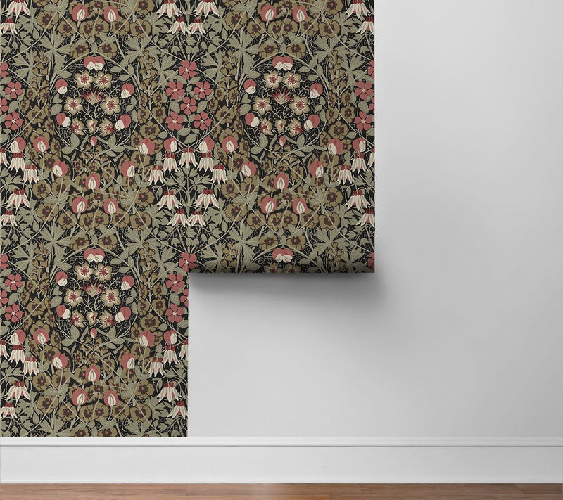 NextWall Tulip Garden Vintage Peel and Stick Wallpaper — View 3