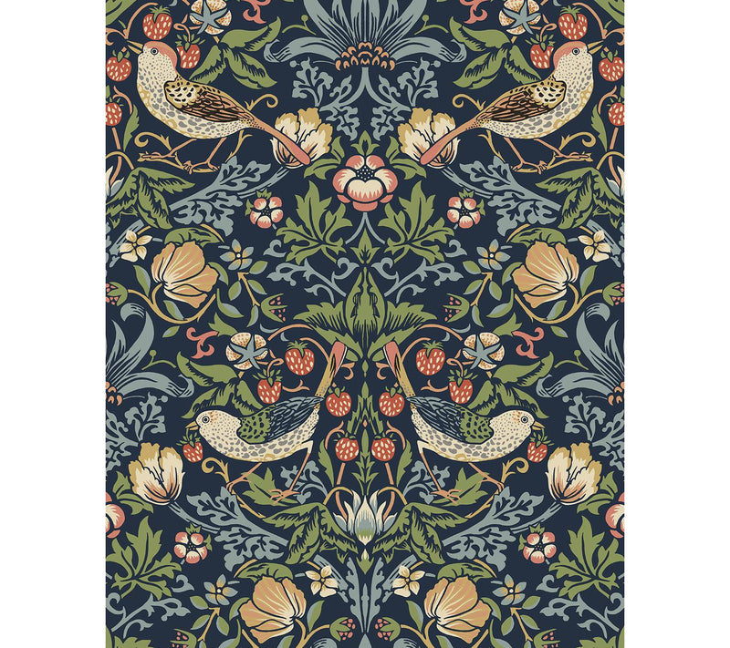 NextWall Aves Garden Vintage Peel and Stick Wallpaper — View 5