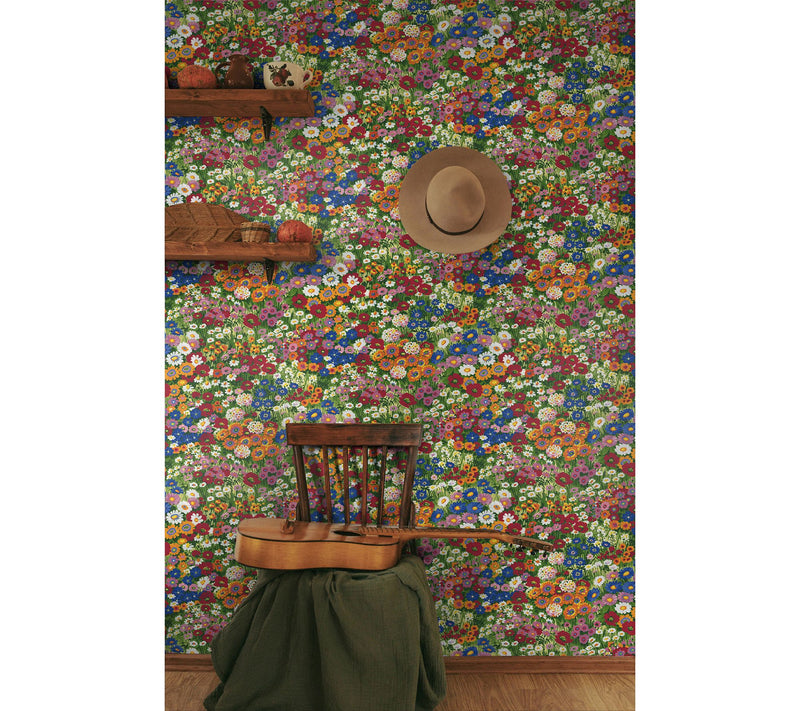 NextWall Floral Meadow Peel and Stick Wallpaper — View 11
