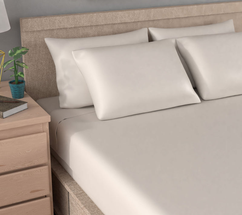 Home Reflections Double Brushed Sheet Set w/ Extra Cases — View 39