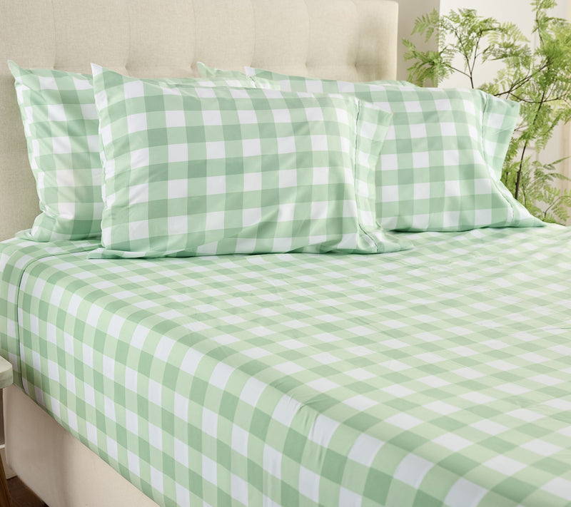 Home Reflections Double Brushed Sheet Set w/ Extra Cases — View 29