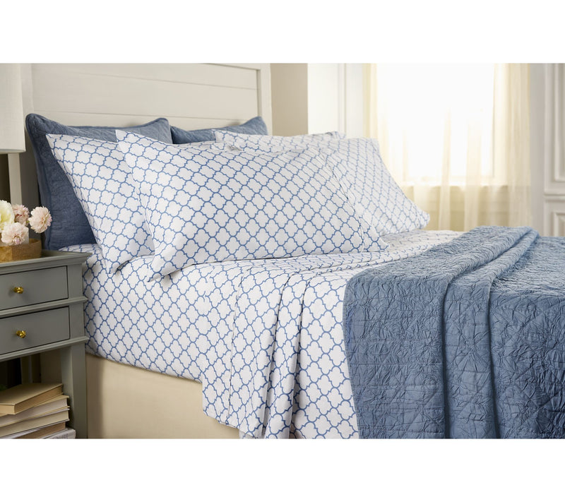 Home Reflections 1000TC Cotton Blend Sheet Set w/ Extra Cases — View 25