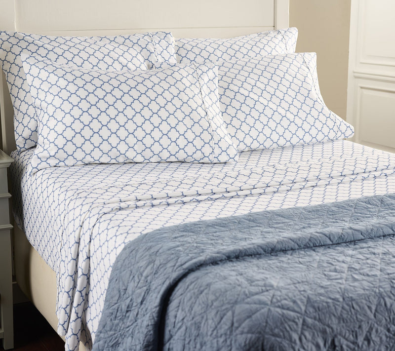 Home Reflections 1000TC Cotton Blend Sheet Set w/ Extra Cases — View 13