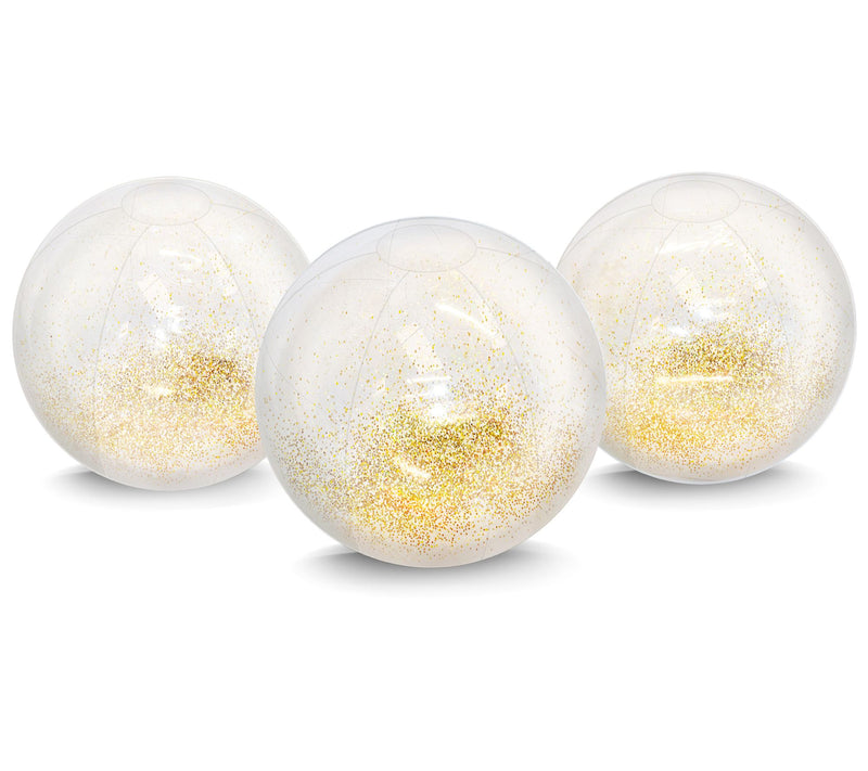 CocoNut Outdoor 27" 3pk Jumbo Glitter Beach Balls — View 2
