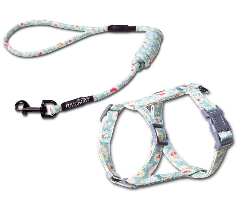Touchcat Radi-Claw Durable Cable Cat Harness an d Leash Combo — Main view
