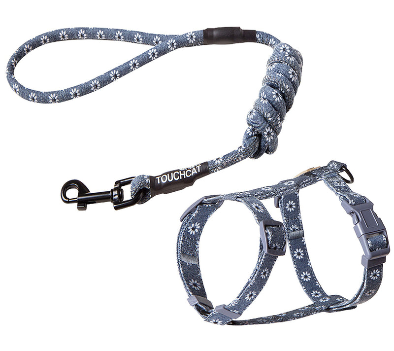 Touchcat Radi-Claw Durable Cable Cat Harness an d Leash Combo — View 5