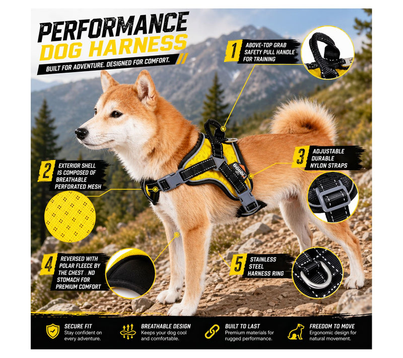 Dog Helios 'Scorpion' Sporty High-Performance Dog Harness — View 8
