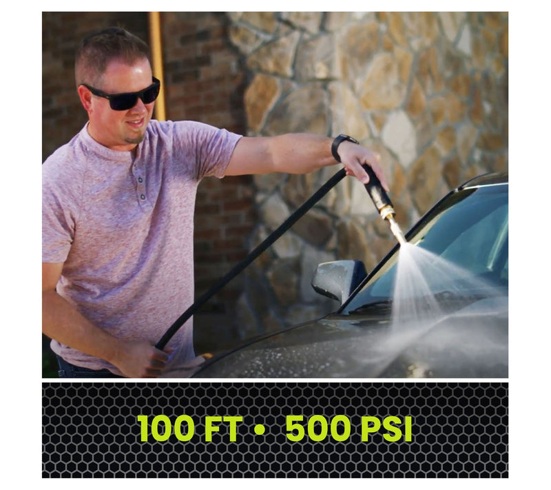 Hydrosteel Pro 50' Heavy Duty Ultra Durable Steel Garden Hose — View 8
