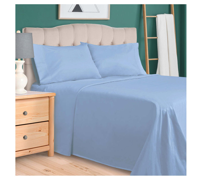 Superior Egyptian Cotton Solid 800-TC Sheet Set- Cal King — View 13