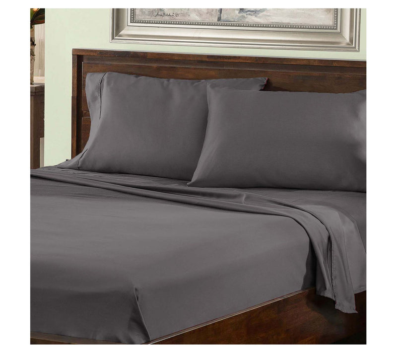 Superior Solid Cotton Blend 800TC Deep Pocket Seet Set, King — Main view