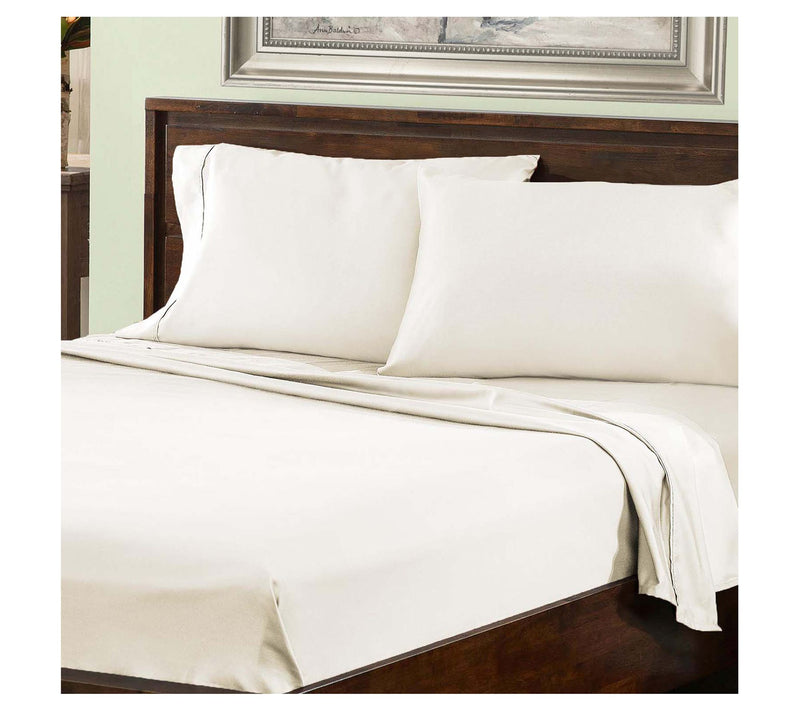 Superior Solid Cotton Blend 800TC Deep Pocket Seet Set, King — View 7