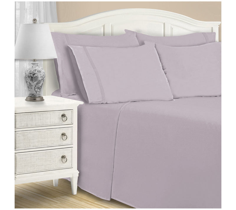 Superior 1500TC Cotton Blend Deep Pocket 6-PC Sheet Set, Quee — View 9