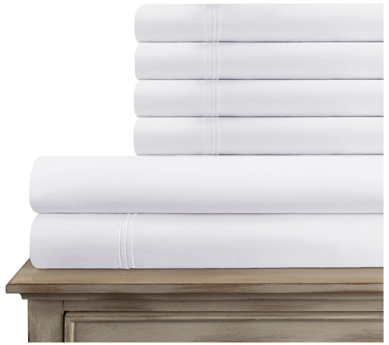 Superior 1500TC Cotton Blend Deep Pocket 6-PC Sheet Set, Quee — View 14