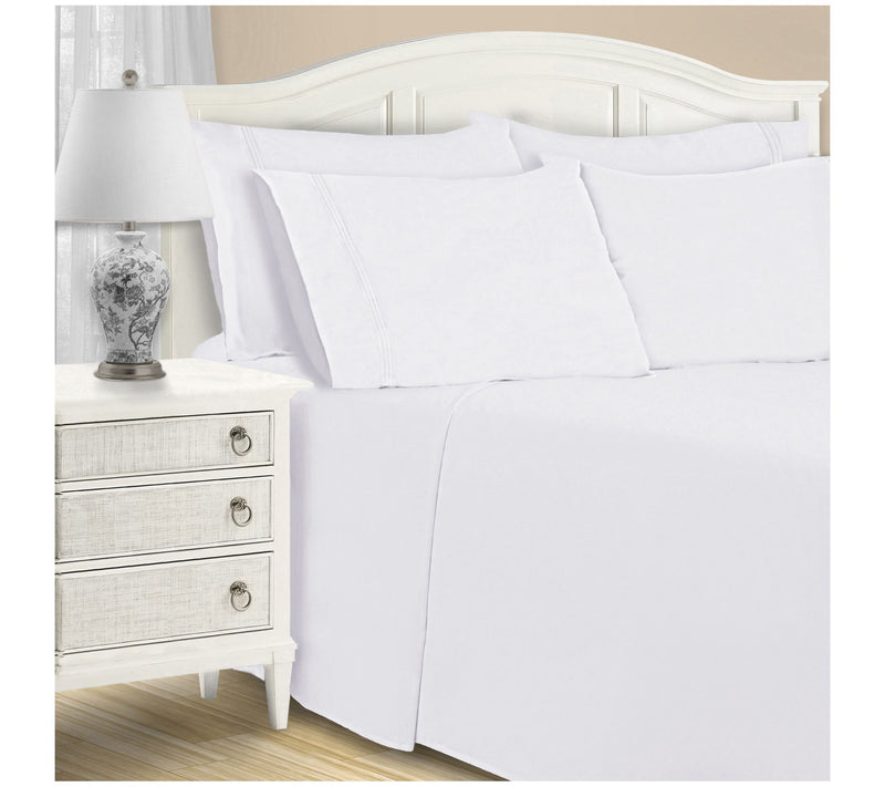Superior 1500TC Cotton Blend Deep Pocket 6-PC Sheet Set, Quee — View 13