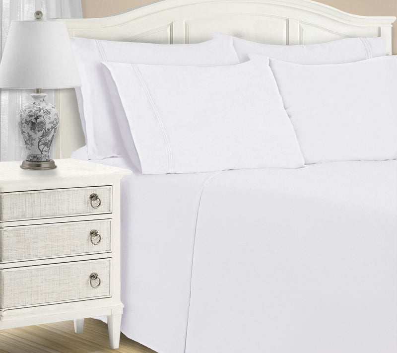 Superior 1500TC Cotton Blend 6-PC Deep Pocket Sheet Set, Full — View 13