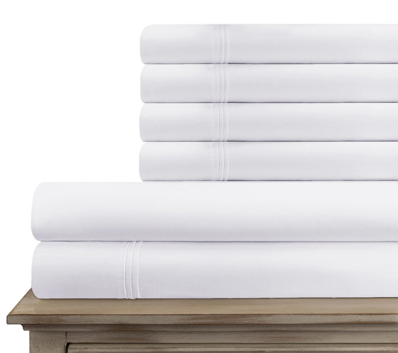 Superior 1500TC Cotton Blend 6-Piece Bed Sheetet, Cal.King — View 6