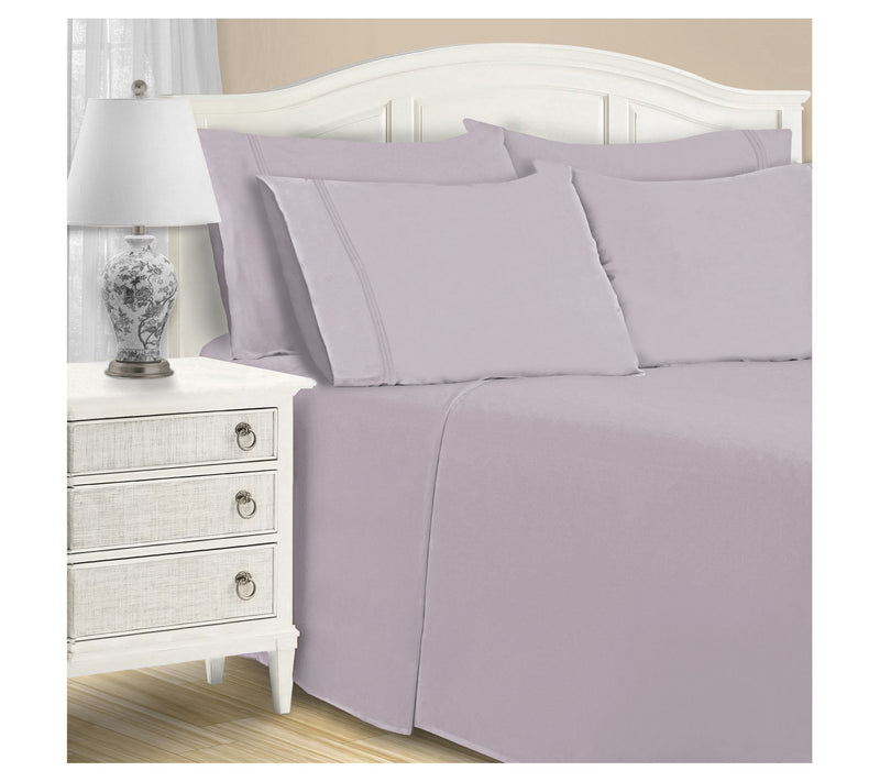 Superior 1200TC Cotton Blend Deep Pocket 6-PC S heet Set, Quee — View 9