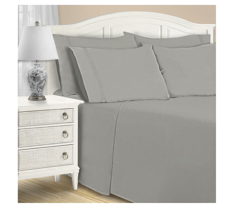 Superior 1200TC Cotton Blend Deep Pocket 6-PC S heet Set, Quee — View 11